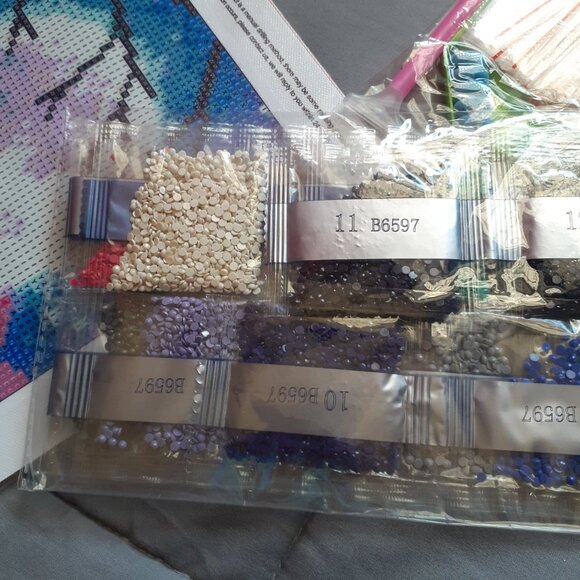 Stitch Diamond Painting Kit for Adults and Kids Cartoon Stitch Lilo Art 5D NEW - Picture 3 of 9